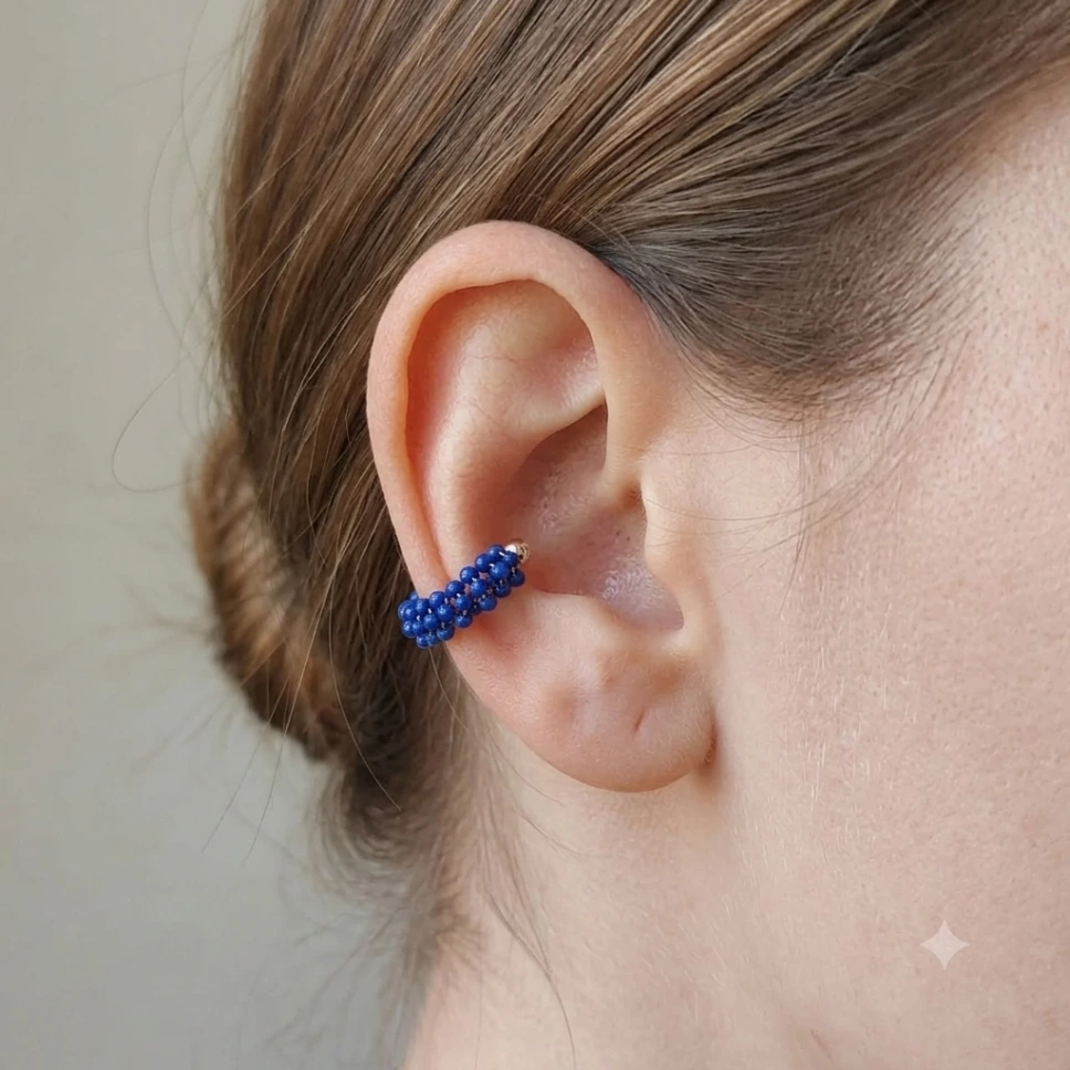 Eat Cuff Azul marino