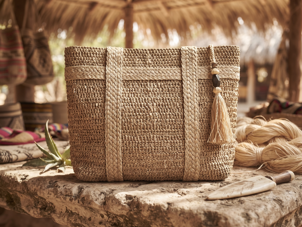 Bolso de Lujo Orgánico - Edición Arena y Texturas